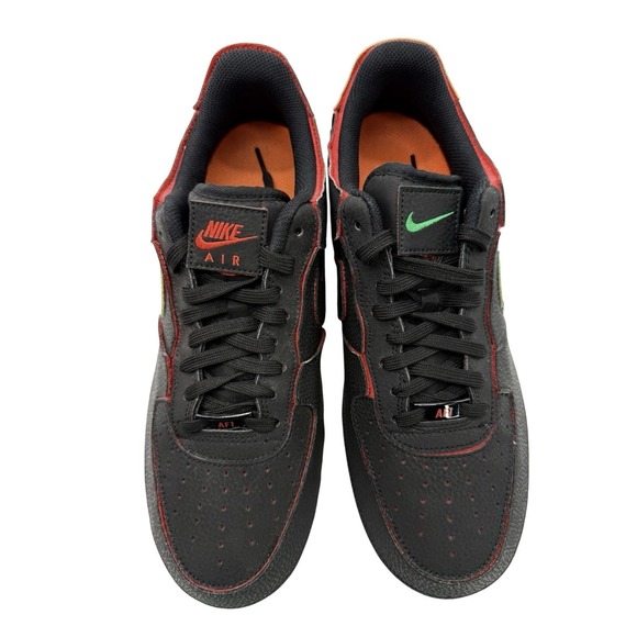 Nike Air Force 1/1 SZ 10.5 Black Chile Red‎ Pine Green DD2429-001 Men\'s Sneakers main image 8